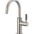 Brizo 61343LF-C-SS Litze Beverage Faucet with Arc Spout and Knurled Handle in Stainless Steel