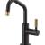 Brizo 61363LF-H-BLGL Instant Hot Beverage Faucet in Matte Black / Luxe Gold