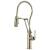 Brizo 63144LF-PN Litze 21 1/2" Deck Mount Single Handle Articulating Kitchen Faucet in Polished Nickel