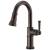 Brizo 64925LF-RB Artesso 14" Single Handle Deck Mounted Pull-Down Prep Kitchen Faucet with SmartTouch Technology in Venetian Bronze