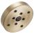 Brizo 87375-GL Odin 5 3/8" Raincan Showerhead with H2Okinetic Technology in Luxe Gold