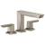 Brizo T67388-NK Vettis 6 7/8" Double Handle Deck Mounted Roman Tub Faucet in Luxe Nickel