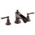 Brizo T67361-RBLHP Rook 7" Deck Mounted Roman Tub Trim with Channel Spout - Less Handles in Venetian Bronze