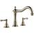 Brizo T67336-PN Tresa 8 1/2" Double Handle Deck Mounted Roman Tub Faucet in Polished Nickel