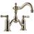 Brizo 65536LF-PN-ECO Tresa 8 3/4" Two Handle Widespread Bridge Lavatory Faucet - Less Drain Assembly - Eco 1.2 GPM in Polished Nickel