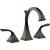 Brizo 65330LF-RB-ECO Virage 7 7/8" Two Handle Widespread Bathroom Sink Faucet - Eco 1.2 GPM in Venetian Bronze