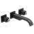 Brizo 65880LF-BLLHP-ECO Siderna 2 1/4" Wall Mount Vessel Lavatory Faucet - Less Handles in Matte Black