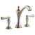 Brizo 65385LF-BNLHP Charlotte 7 3/8" Two Handle Widespread Bathroom Sink Faucet - Less Handles in Brushed Nickel