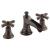 Brizo 65361LF-RBLHP-ECO Rook 4 3/4" Widespread Bathroom Sink Faucet - Less Handles in Venetian Bronze