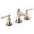 Brizo 65360LF-PNLHP-ECO Rook 4 3/4" Two Handle Widespread Bathroom Sink Faucet - Less Handles in Polished Nickel