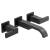 Brizo 65880LF-BLLHP Siderna 2 1/4" Wall Mount Vessel Lavatory Faucet - Less Handles in Matte Black