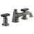 Brizo 65378LF-SLLHP-ECO Invari 4 1/4" Widespread Angled Spout 1.2 GPM Bathroom Sink Faucet - Less Handles in Luxe Steel