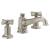 Brizo 65378LF-NKLHP Invari 4 1/4" Widespread Angled Spout 1.5 GPM Bathroom Sink Faucet - Less Handles in Luxe Nickel