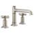 Brizo 65377LF-NKLHP Invari 5 3/4" Widespread Column Spout 1.5 GPM Bathroom Sink Faucet - Less Handles in Luxe Nickel