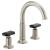 Brizo 65376LF-NKLHP-ECO Invari 9 1/4" Widespread Arc Spout 1.2 GPM Bathroom Sink Faucet - Less Handles in Luxe Nickel