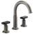 Brizo 65376LF-SLLHP-ECO Invari 9 1/4" Widespread Arc Spout 1.2 GPM Bathroom Sink Faucet - Less Handles in Luxe Steel