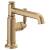 Brizo 65076LF-GL-ECO Invari 7 1/4" Single Handle 1.2 GPM Bathroom Sink Faucet in Luxe Gold