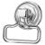 Brizo 699261-PC Rook 2 1/4" Drawer Cabinet Knob in Chrome