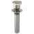 Brizo RP81627NK 2 1/8" Push Button Pop-Up Drain without Overflow in Luxe Nickel