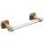 Brizo 694767-GLCL Allaria 10" Wall Mount Towel Bar in Luxe Gold / Clear Acrylic