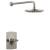 Brizo Allaria™ T60267-NKLHP TempAssure® Thermostatic Shower Only Trim - Less Handles in Luxe Nickel