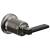 Brizo Allaria™ HL5868-BNXBL Two-Hole, Single-Handle Wall Mount Lavatory Faucet Lever Handle Kit in Brilliance Black Onyx / Matte Black