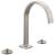 Brizo Allaria™ 65367LF-NKLHP-ECO Widespread Lavatory Faucet with Arc Spout - Less Handles in Luxe Nickel