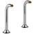 Brizo Traditional RP73765PC Deck Mount Tub Filler Risers in Chrome