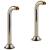 Brizo Traditional RP73765PN Deck Mount Tub Filler Risers in Polished Nickel