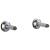 Brizo Traditional RP73764PC Wall Mount Tub Filler Unions in Chrome