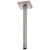Brizo Universal Showering RP70765NK 10" Ceiling Mount Shower Arm And Square Flange in Luxe Nickel