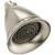 Brizo Universal Showering RP42431BN 5" Classic Round H2Okinetic® Multi-Function Wall Mount Showerhead in Brushed Nickel