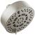 Brizo Universal Showering 87292-NK-2.5 5” Linear Round H2Okinetic® Multi-Function Wall Mount Shower Head - 2.5 GPM in Luxe Nickel