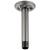 Brizo Universal Showering RP48985SL 6" Ceiling Mount Shower Arm And Round Flange in Luxe Steel