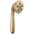 Brizo Universal Showering RP81079GL Classic Round H2Okinetic® Multi-Function Handshower in Luxe Gold