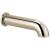 Brizo Universal Showering RP81435PN Linear Round Non-Diverter Tub Spout in Polished Nickel