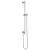 Brizo Universal Showering 74792-NK Linear Round Slide Bar With Hose in Luxe Nickel