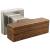 Brizo Frank Lloyd Wright® 699222-NKTK Drawer Knob in Luxe Nickel / Teak Wood