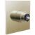 Brizo Frank Lloyd Wright® T60P022-PNLHP Pressure Balance Valve Only Trim - Less Handle in Polished Nickel