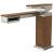 Brizo Frank Lloyd Wright® 65022LF-NKTK Single-Handle Lavatory Faucet 1.2 GPM in Luxe Nickel / Teak Wood