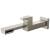 Brizo Frank Lloyd Wright® T65722LF-NK Single-Handle Wall Mount Lavatory Faucet 1.2 GPM in Luxe Nickel