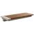 Brizo Frank Lloyd Wright® 691022-NKTK Wall Shelf in Luxe Nickel / Teak Wood