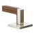 Brizo Frank Lloyd Wright® HL5322-PNTK Widespread Lavatory Lever Handle Kit in Polished Nickel Wood