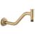 Brizo Invari® RP100325GL 11" Angled Shower Arm And Flange in Luxe Gold