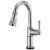 Brizo 64925LF-PC Artesso 14" Single Handle Deck Mounted Pull-Down Prep Kitchen Faucet with SmartTouch Technology in Chrome