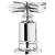 Brizo Invari® HX676-PC Roman Tub Faucet Cross Handle Kit in Chrome