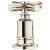 Brizo Invari® HX676-PN Roman Tub Faucet Cross Handle Kit in Polished Nickel