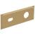 Brizo Invari® RP100323GL Wallmount Lavatory Escutcheon Plate in Luxe Gold