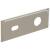 Brizo Invari® RP100323NK Wallmount Lavatory Escutcheon Plate in Luxe Nickel