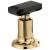 Brizo Invari® HK5376-PGBC Widespread Lavatory Black Crytal Knob Handle Kit in Polished Gold / Black Crystal